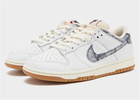 nike dunk low jeansstoff|dunk low washed denim.